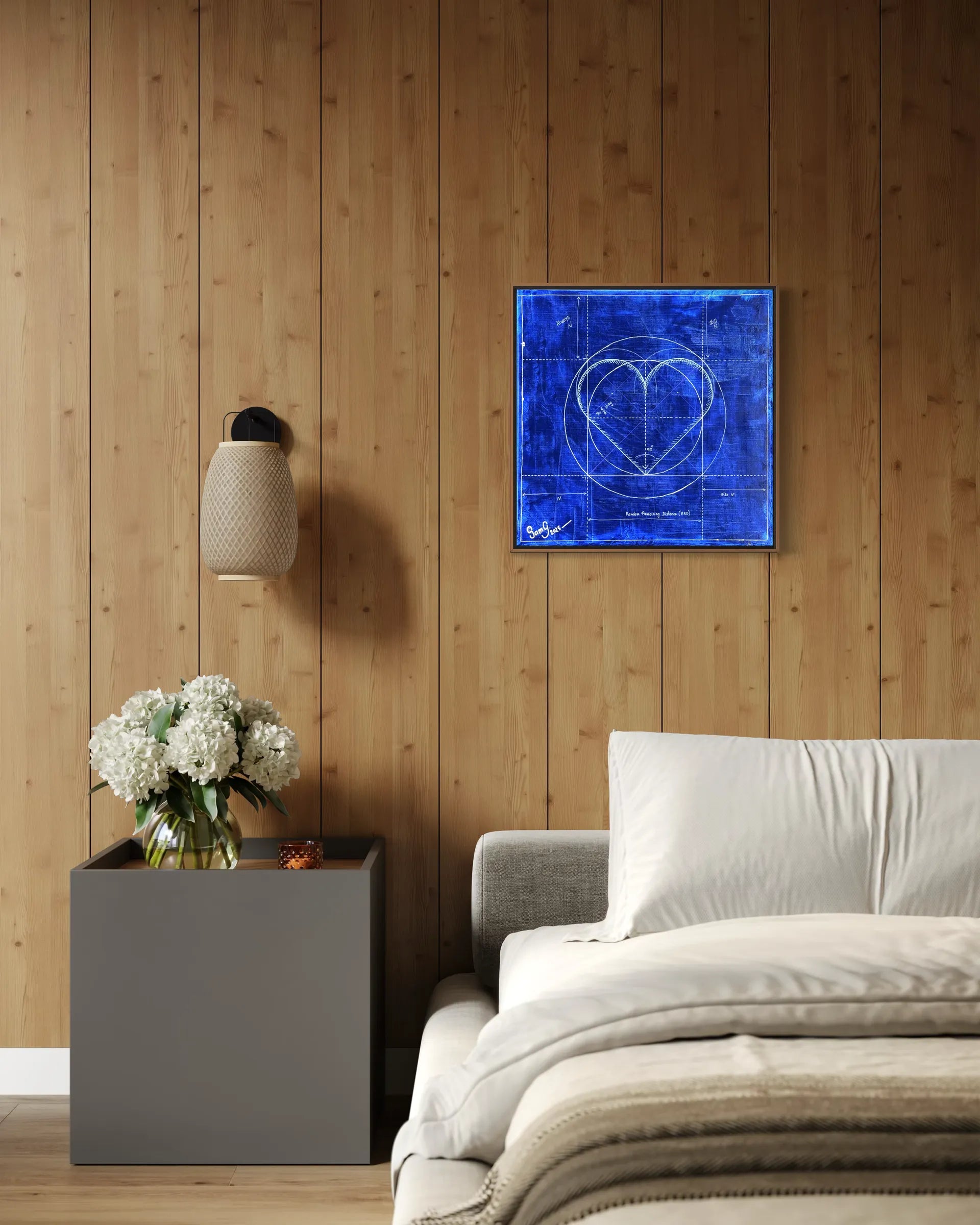 "Anatomy of a heart" Original Artwork - portrait view (2)