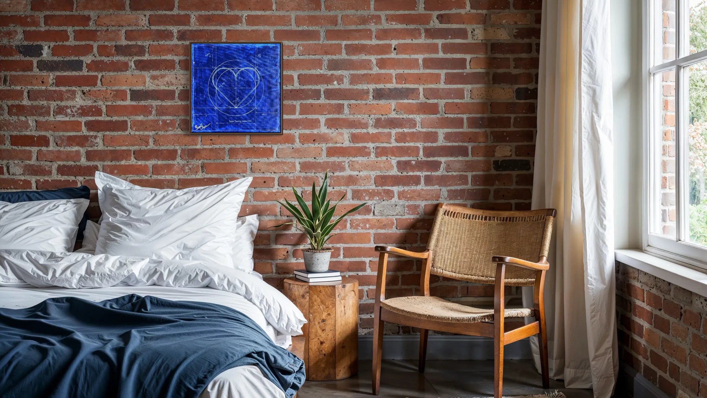 "Anatomy of a heart" Original Artwork - widescreen view