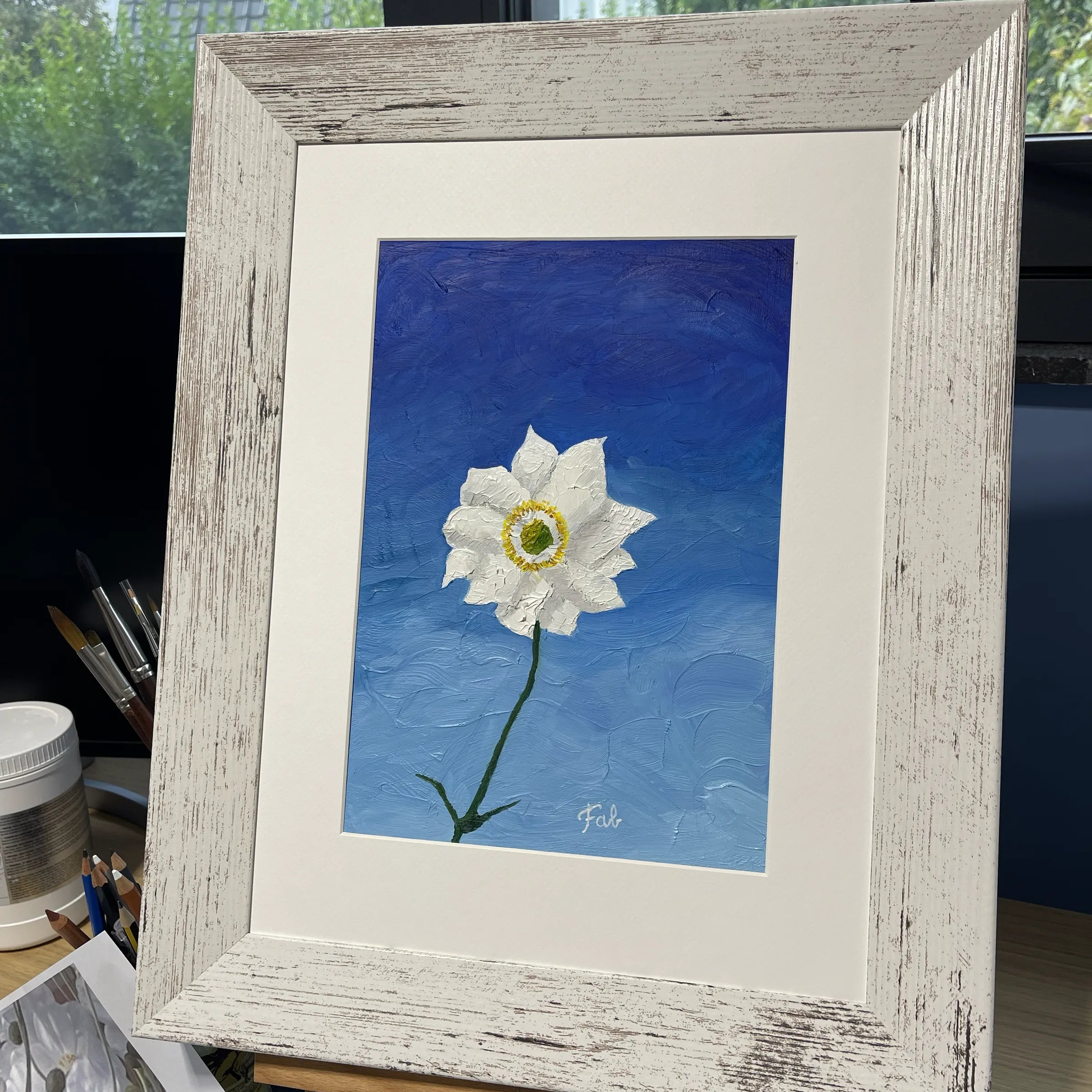 Japanese Anemone - detail view