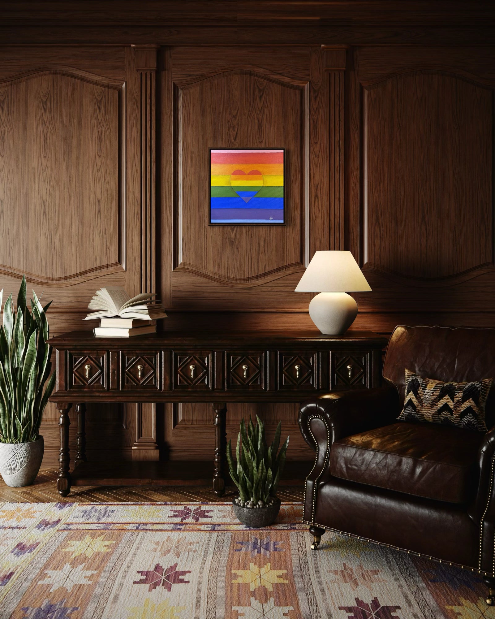 Love is love is love - studio view