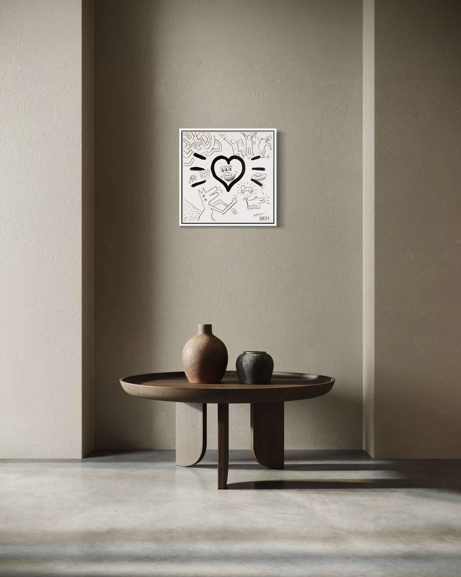 Not by Keith Haring - portrait view (2)