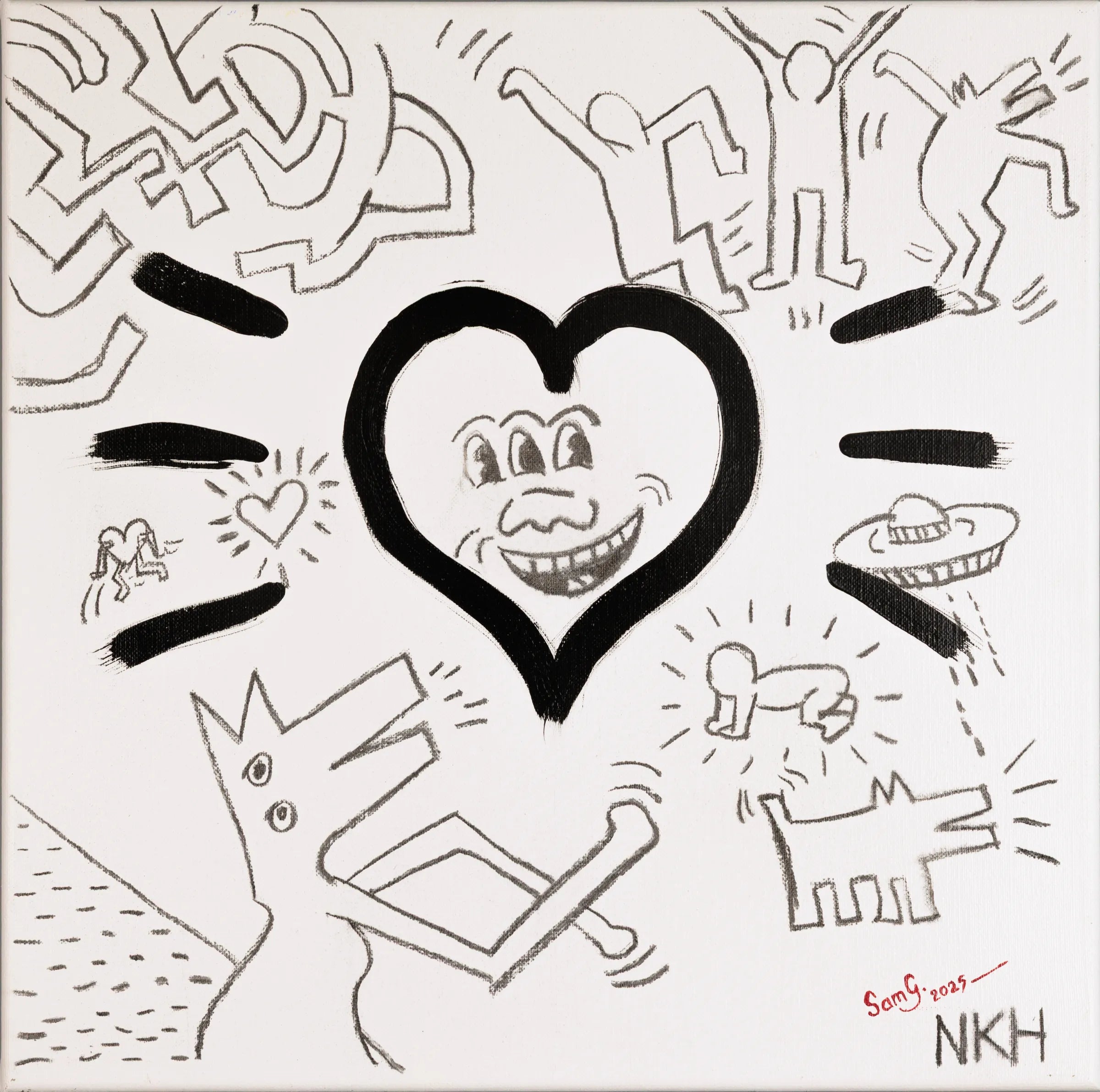 Not by Keith Haring