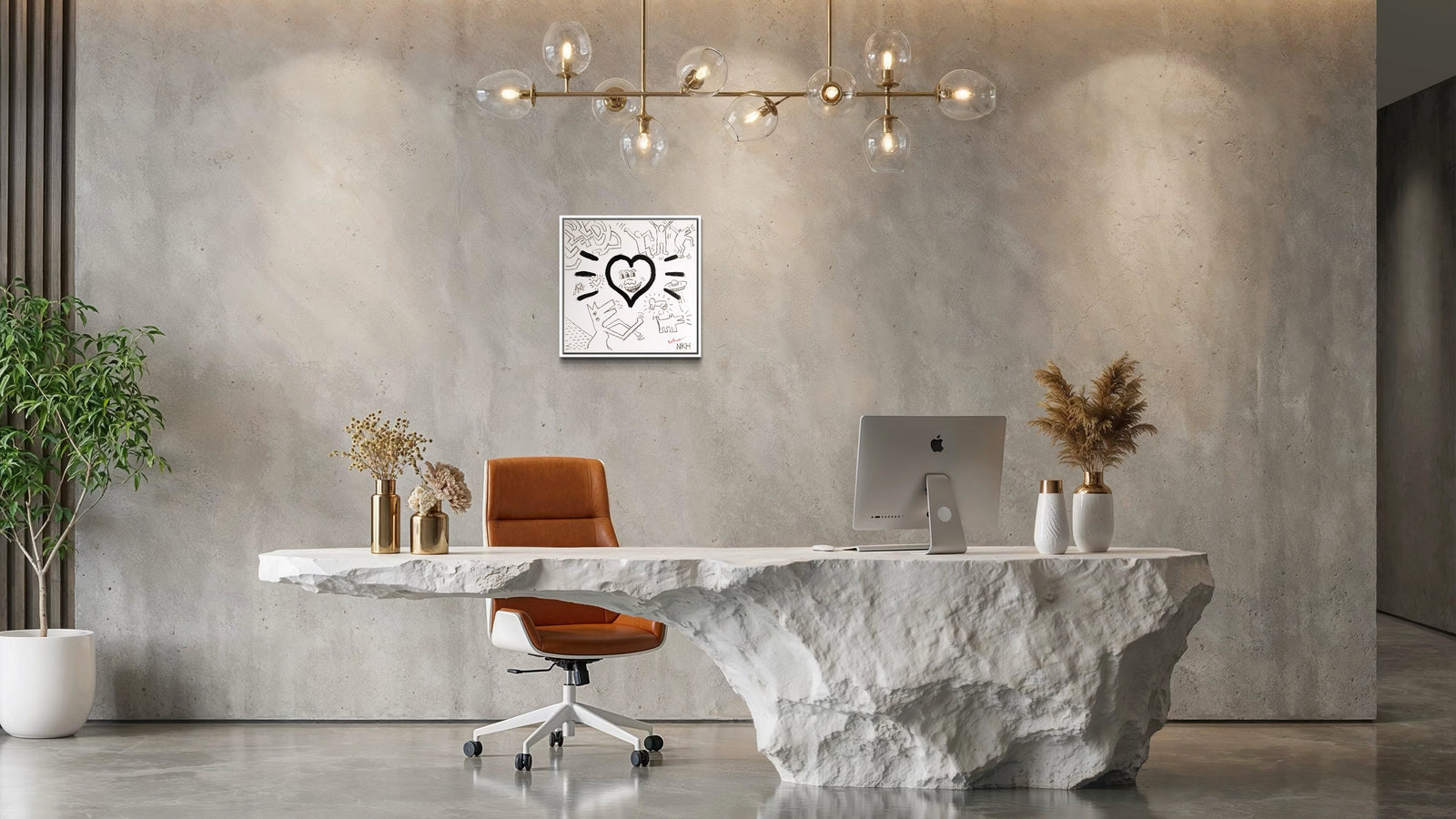 Not by Keith Haring - widescreen